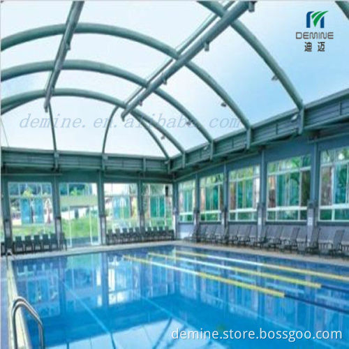 High-quality PC Solid Sheet for the Light-absorptingshade of the Swimming Pool
